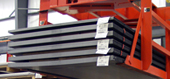 procesed steel sheets for delivery to Kansas
